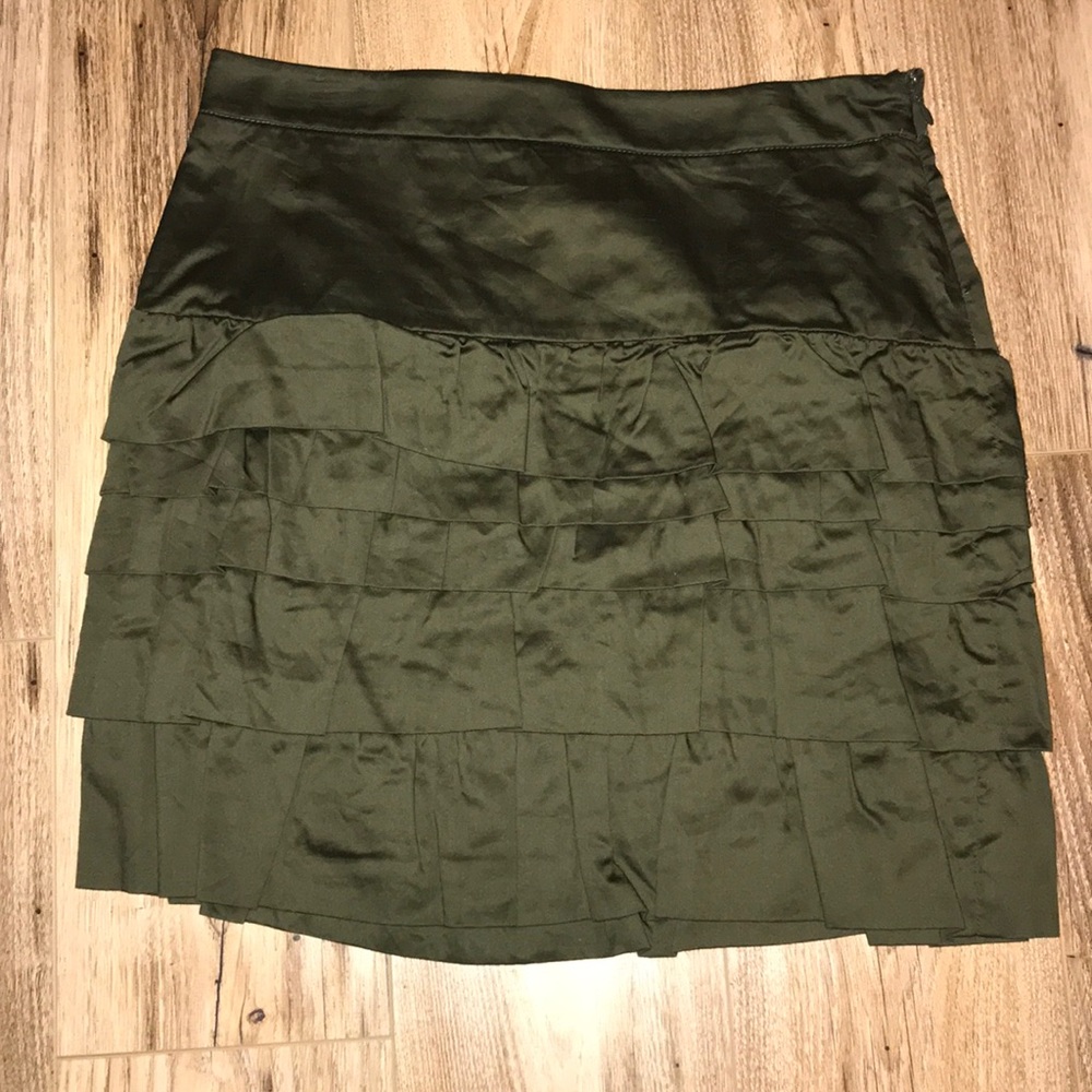 Old Navy tiered ruffle mini skirt